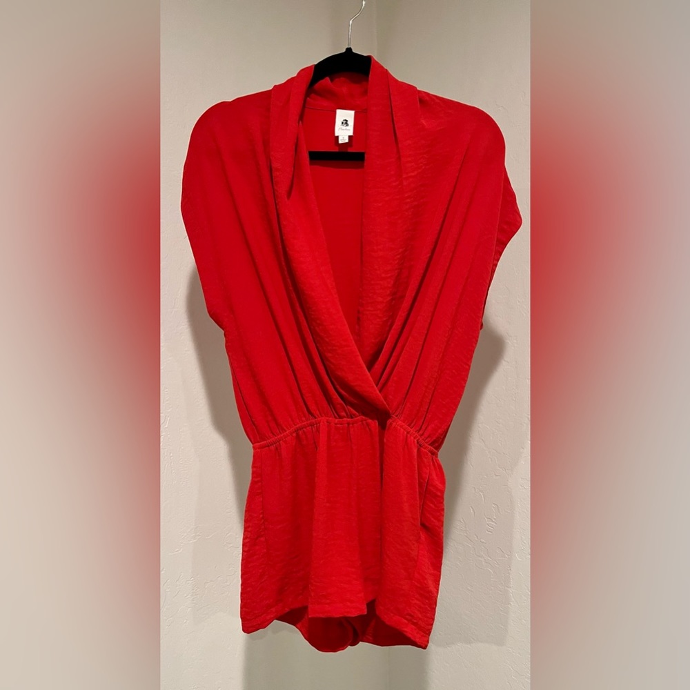 Flawless Red Short Romper